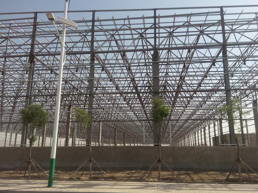 三门峡汽车工业厂房网架